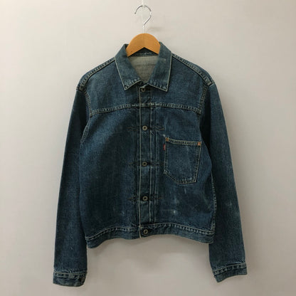 【中古品】【メンズ】 90's DENIM JACKET 90年代 デニムジャケット ライトアウター Gジャン 日本製復刻 ボタン裏刻印 J02 145-250329-kk-08-fuzh サイズ：表記無し 下記参照 カラー：ライトインディゴ 万代Net店
