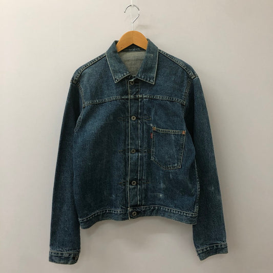 【中古品】【メンズ】 90's DENIM JACKET 90年代 デニムジャケット ライトアウター Gジャン 日本製復刻 ボタン裏刻印 J02 145-250329-kk-08-tei サイズ：表記無し 下記参照 カラー：ライトインディゴ 万代Net店