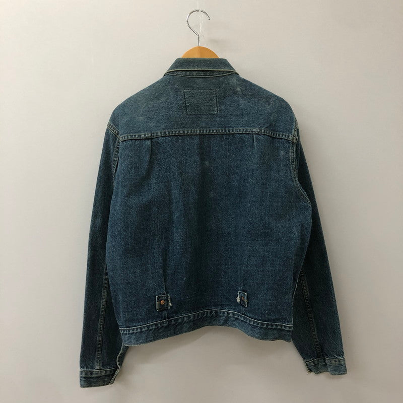 【中古品】【メンズ】 90's DENIM JACKET 90年代 デニムジャケット ライトアウター Gジャン 日本製復刻 ボタン裏刻印 J02 145-250329-kk-08-fuzh サイズ：表記無し 下記参照 カラー：ライトインディゴ 万代Net店