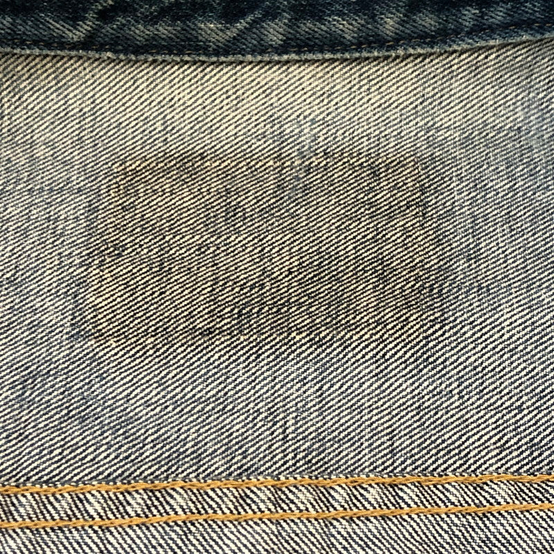 【中古品】【メンズ】 90's DENIM JACKET 90年代 デニムジャケット ライトアウター Gジャン 日本製復刻 ボタン裏刻印 J02 145-250329-kk-08-fuzh サイズ：表記無し 下記参照 カラー：ライトインディゴ 万代Net店