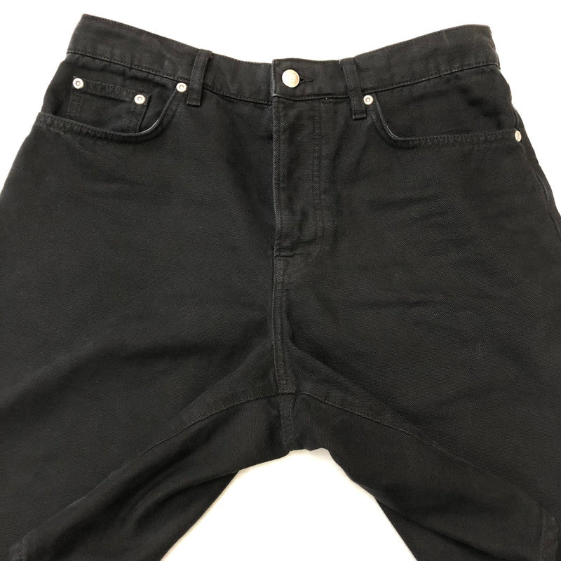 【中古品】【メンズ】 24SS BIG OL' SHORT WASHED CANVAS 112277 ビッグ OL ショート ウォッシュド キャンバス ボトムス ショートパンツ ハーフパンツ ショーツ 153-250424-kk-24-fuzh サイズ：30 カラー：ブラック 万代Net店