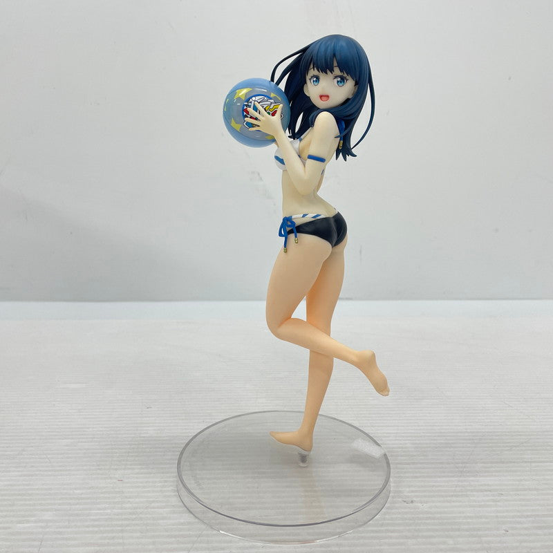 【中古品】 SSSS.GRIDMAN 宝多六花 水着style 1/7 完成品フィギュア アクアマリン 053-260609-ns-4-tei 万代Net店