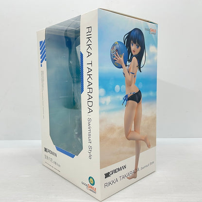 【中古品】 SSSS.GRIDMAN 宝多六花 水着style 1/7 完成品フィギュア アクアマリン 053-260609-ns-4-tei 万代Net店