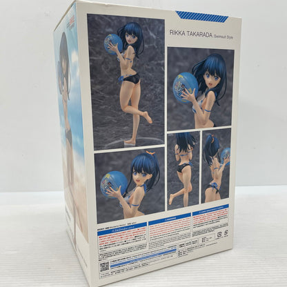 【中古品】 SSSS.GRIDMAN 宝多六花 水着style 1/7 完成品フィギュア アクアマリン 053-260609-ns-4-tei 万代Net店
