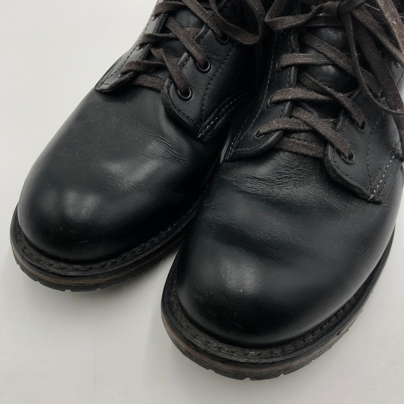 【中古品】【メンズ】 RED WING レッドウィング BECKMAN ROUND BOOTS 9014 ベックマン ラウンド ブーツ 靴 USA製 164-251019-ks-11-tei カラー：ブラック 万代Net店