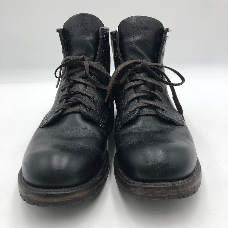 【中古品】【メンズ】 RED WING レッドウィング BECKMAN ROUND BOOTS 9014 ベックマン ラウンド ブーツ 靴 USA製 164-251019-ks-11-tei カラー：ブラック 万代Net店