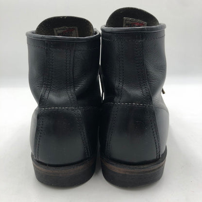 【中古品】【メンズ】 RED WING レッドウィング BECKMAN ROUND BOOTS 9014 ベックマン ラウンド ブーツ 靴 USA製 164-251019-ks-11-tei カラー：ブラック 万代Net店
