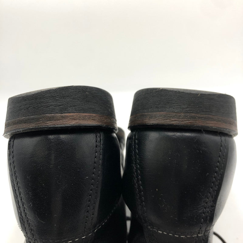 【中古品】【メンズ】 RED WING レッドウィング BECKMAN ROUND BOOTS 9014 ベックマン ラウンド ブーツ 靴 USA製 164-251019-ks-11-tei カラー：ブラック 万代Net店