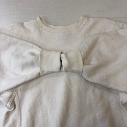 【中古品】【メンズ】 Champion チャンピオン 90's PLAIN REVERSE WEAVE CREWNECK SWEAT 90年代 プレーン リバースウィーブ クルーネックスウェット トップス トレーナー 刺繍タグ 145-250329-kk-15-tei サイズ：M カラー：ホワイト 万代Net店