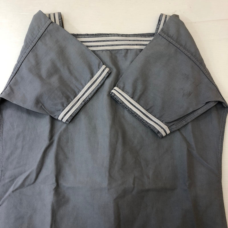 【中古品】【メンズ】 FRENCH NAVY フランス海軍 60's MARINE SAILOR SHIRT VINTAGE 60年代 マリン セーラーシャツ 半袖 トップス ヴィンテージ 145-250329-kk-13-tei サイズ：表記不明 下記参照 カラー：グレー 万代Net店