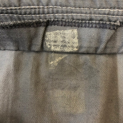 【中古品】【メンズ】 FRENCH NAVY フランス海軍 60's MARINE SAILOR SHIRT VINTAGE 60年代 マリン セーラーシャツ 半袖 トップス ヴィンテージ 145-250329-kk-13-tei サイズ：表記不明 下記参照 カラー：グレー 万代Net店