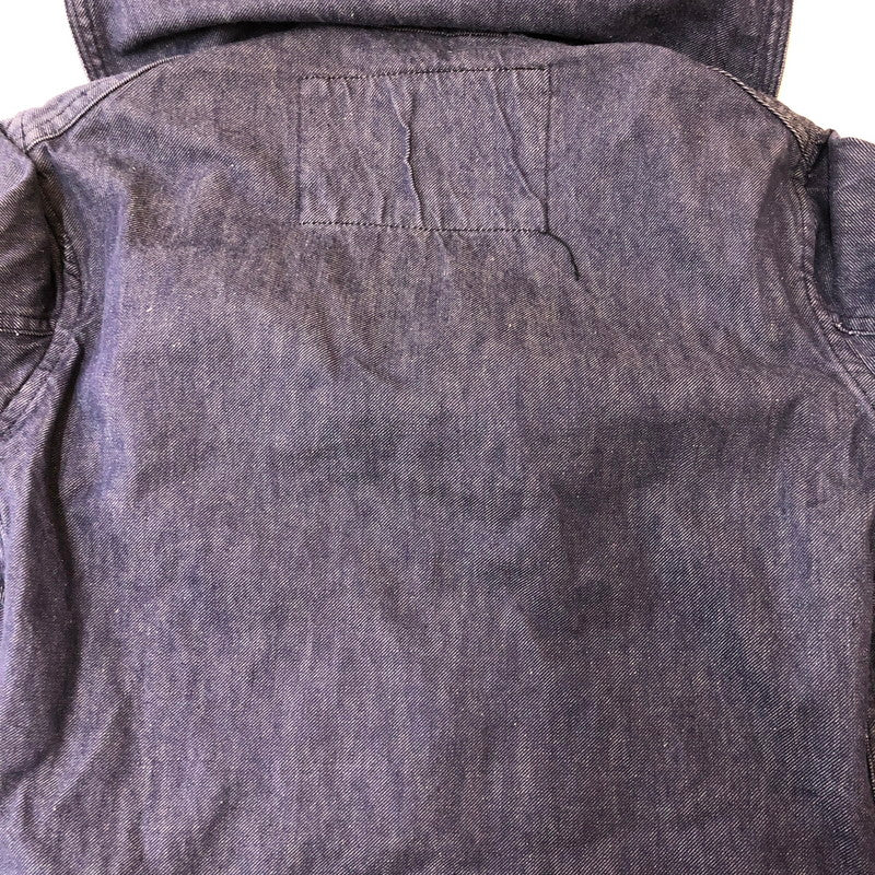 【中古品】【メンズ】 FRENCH NAVY フランス海軍 70's DENIM SAILOR SHIRT VINTAGE 70年代 デニム セーラーシャツ 長袖 トップス 145-250329-kk-10-tei サイズ：表記不明 下記参照 カラー：インディゴ 万代Net店
