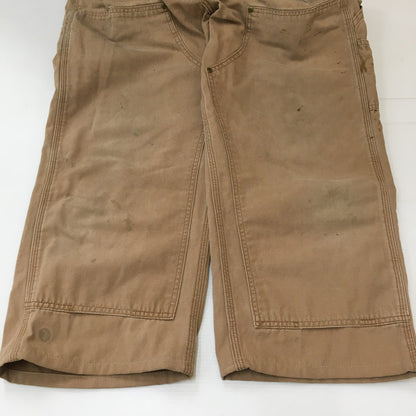【現状渡し品】【メンズ】 Carhartt カーハート LOOSE FIT DOUBLE KNEE CARPENTER PANTS B188BUC ルーズフィット ダブルニー カーペンターパンツ ボトムス リメイク有 訳アリ 156-250329-kk-44-tei サイズ：表記無し 下記参照 カラー：ブラウン 万代Net店