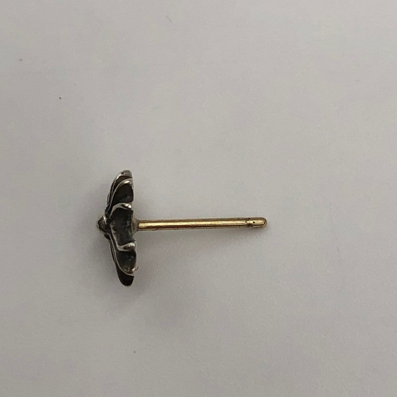 【中古品】【メンズ】 CHROME HEARTS クロムハーツ No.2 CH CRS CHクロススタッドピアス アクセサリー 190-250416-kk-08-tei カラー：シルバー 万代Net店