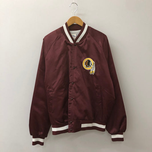 【中古品】【メンズ】 Chalk Line チョークライン 90's NFL WASHINGTON REDSKINS NYLON VARSITY JACKET 90年代 ワシントン レッドスキンズ ナイロン ヴァーシティージャケット アウター スタジャン 145-250401-kk-49-tei サイズ：L カラー：バーガンディー 万代Net店
