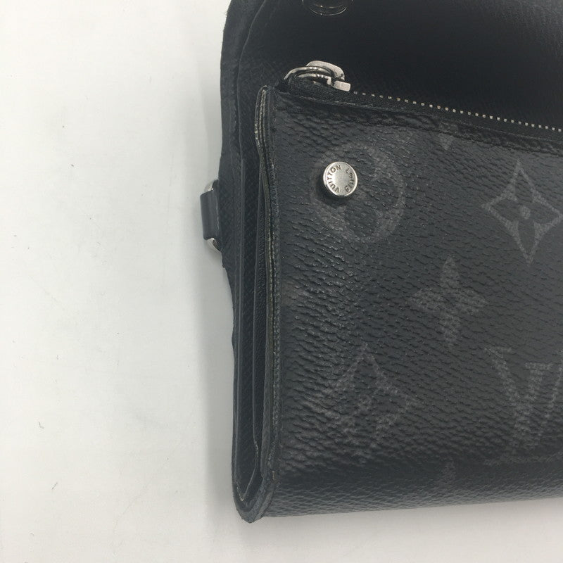 【現状渡し品】【メンズ】 LOUIS VUITTON ルイ・ヴィトン モノグラム エクリプス チェーンコンパクトウォレット M63510 三つ折り財布 レザーウォレット 179-250706-KS-04-tei カラー：モノグラムエクリプス 万代Net店