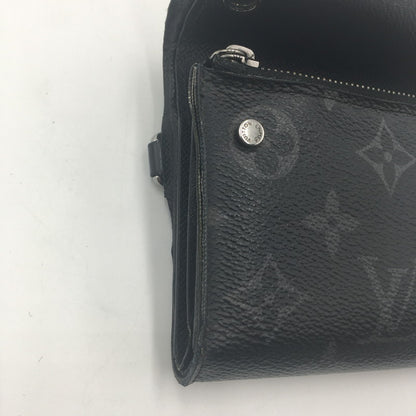 【現状渡し品】【メンズ】 LOUIS VUITTON ルイ・ヴィトン モノグラム エクリプス チェーンコンパクトウォレット M63510 三つ折り財布 レザーウォレット 179-250706-KS-04-tei カラー：モノグラムエクリプス 万代Net店