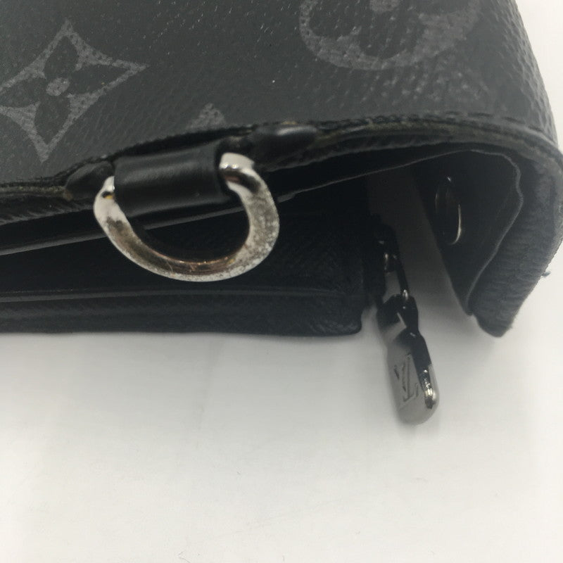 【現状渡し品】【メンズ】 LOUIS VUITTON ルイ・ヴィトン モノグラム エクリプス チェーンコンパクトウォレット M63510 三つ折り財布 レザーウォレット 179-250706-KS-04-tei カラー：モノグラムエクリプス 万代Net店