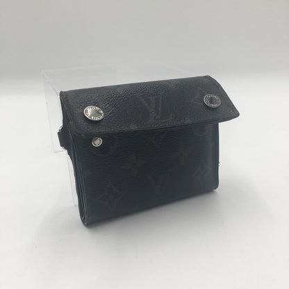 【現状渡し品】【メンズ】 LOUIS VUITTON ルイ・ヴィトン モノグラム エクリプス チェーンコンパクトウォレット M63510 三つ折り財布 レザーウォレット 179-250706-KS-04-tei カラー：モノグラムエクリプス 万代Net店