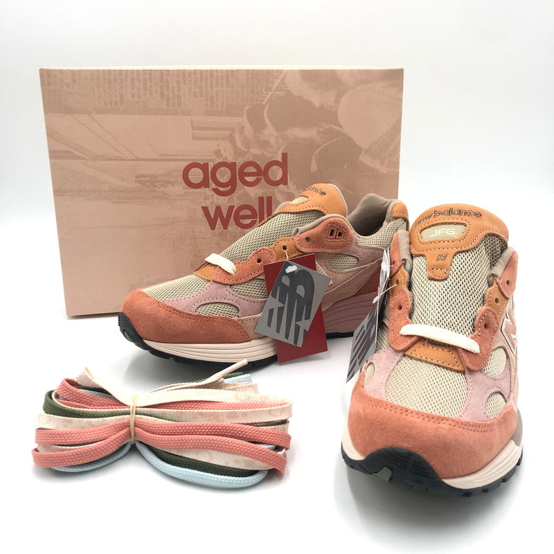 【中古美品】【メンズ】 NEW BALANCE ニューバランス × Joe Freshgoods ジョー・フレッシュグッズ 別注 コラボ 25SS 992 U992JG1 スニーカー 靴 162-250402-kk-15-tei カラー：ROSE SMOKE/MISTY ROSE 万代Net店