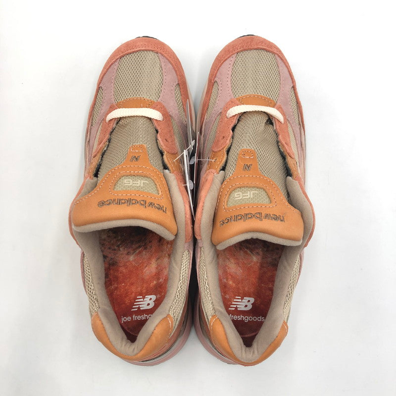 【中古美品】【メンズ】 NEW BALANCE ニューバランス × Joe Freshgoods ジョー・フレッシュグッズ 別注 コラボ 25SS 992 U992JG1 スニーカー 靴 162-250402-kk-15-tei カラー：ROSE SMOKE/MISTY ROSE 万代Net店