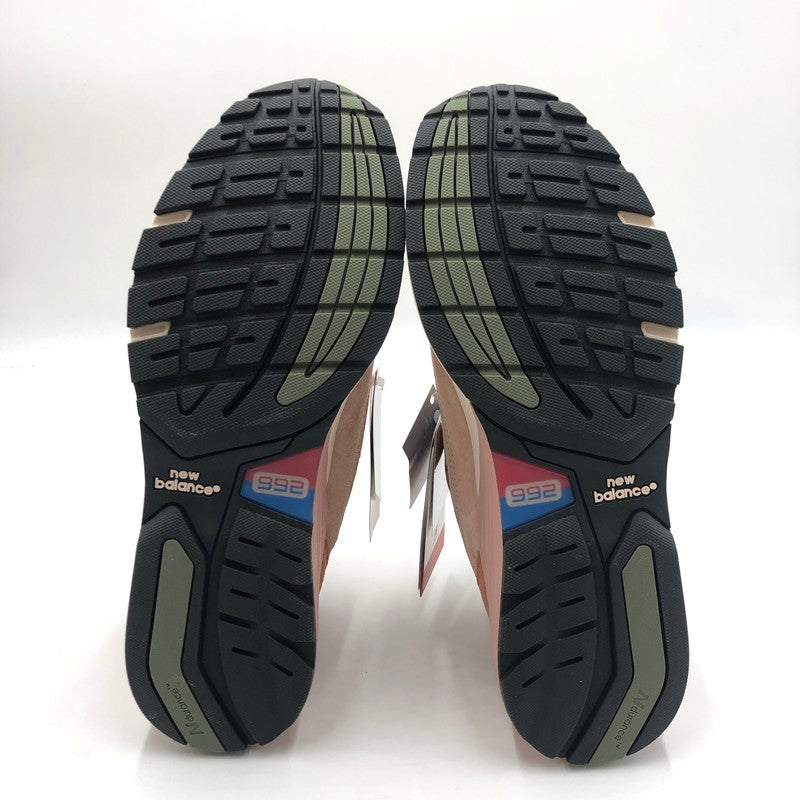 【中古美品】【メンズ】 NEW BALANCE ニューバランス × Joe Freshgoods ジョー・フレッシュグッズ 別注 コラボ 25SS 992 U992JG1 スニーカー 靴 162-250402-kk-15-tei カラー：ROSE SMOKE/MISTY ROSE 万代Net店