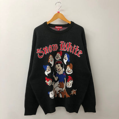 【中古品】【メンズ】 Supreme シュプリーム 24AW SNOW WHITE SWEATER スノーホワイト セーター トップス 白雪姫 149-250731-kk-02-tei サイズ：XL カラー：ブラック 万代Net店