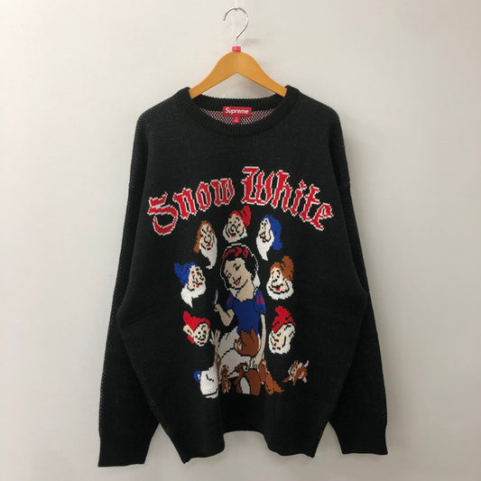 【中古品】【メンズ】 Supreme シュプリーム 24AW SNOW WHITE SWEATER スノーホワイト セーター トップス 白雪姫 149-250731-kk-02-tei サイズ：XL カラー：ブラック 万代Net店
