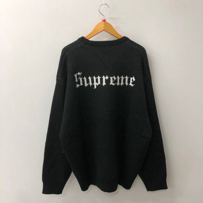 【中古品】【メンズ】 Supreme シュプリーム 24AW SNOW WHITE SWEATER スノーホワイト セーター トップス 白雪姫 149-250731-kk-02-tei サイズ：XL カラー：ブラック 万代Net店