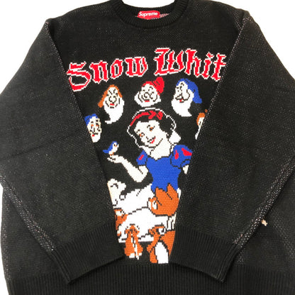 【中古品】【メンズ】 Supreme シュプリーム 24AW SNOW WHITE SWEATER スノーホワイト セーター トップス 白雪姫 149-250731-kk-02-tei サイズ：XL カラー：ブラック 万代Net店