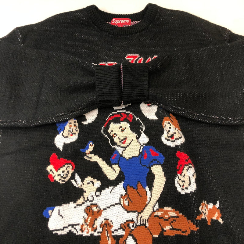 【中古品】【メンズ】 Supreme シュプリーム 24AW SNOW WHITE SWEATER スノーホワイト セーター トップス 白雪姫 149-250731-kk-02-tei サイズ：XL カラー：ブラック 万代Net店