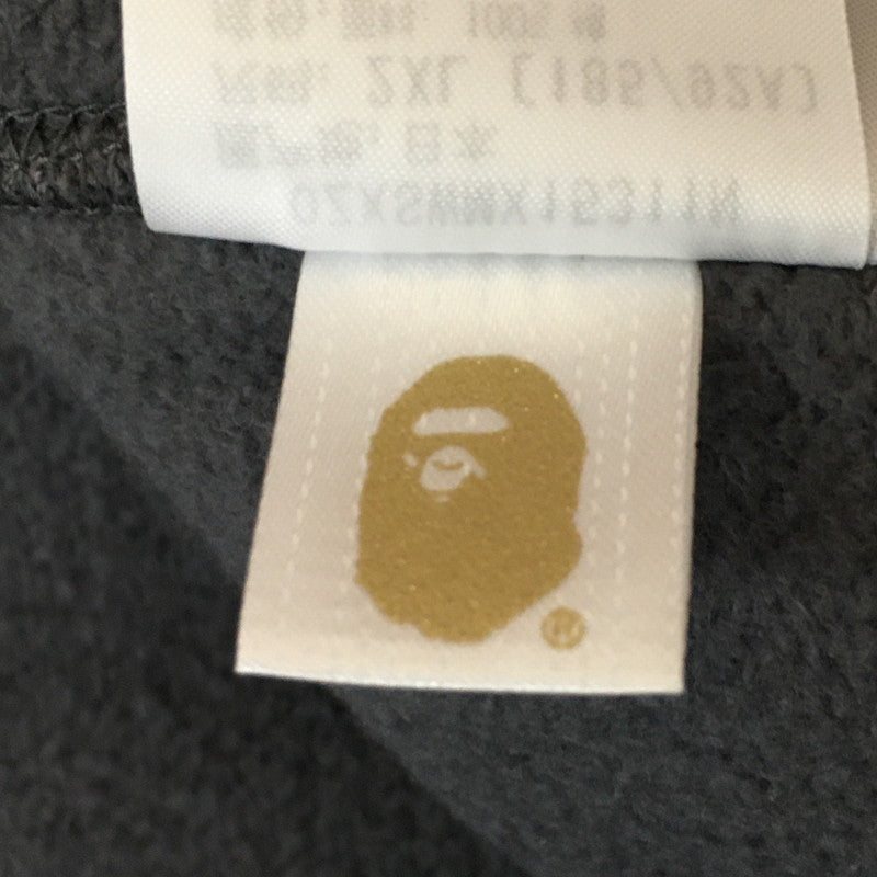 【中古品】【メンズ】 A BATHING APE アベイシングエイプ SHARK FULL ZIP HOODIE ♯1 001ZPK701311M シャーク フルジップフーディー トップス パーカー 142-250329-kk-29-tei サイズ：2XL カラー：グレー 万代Net店