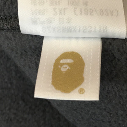 【中古品】【メンズ】 A BATHING APE アベイシングエイプ SHARK FULL ZIP HOODIE ♯1 001ZPK701311M シャーク フルジップフーディー トップス パーカー 142-250329-kk-29-tei サイズ：2XL カラー：グレー 万代Net店