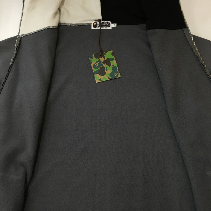 【中古品】【メンズ】 A BATHING APE アベイシングエイプ SHARK FULL ZIP HOODIE ♯1 001ZPK701311M シャーク フルジップフーディー トップス パーカー 142-250329-kk-29-tei サイズ：2XL カラー：グレー 万代Net店