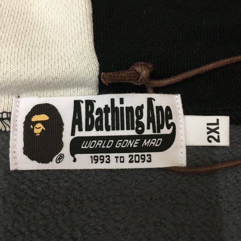 【中古品】【メンズ】 A BATHING APE アベイシングエイプ SHARK FULL ZIP HOODIE ♯1 001ZPK701311M シャーク フルジップフーディー トップス パーカー 142-250329-kk-29-tei サイズ：2XL カラー：グレー 万代Net店