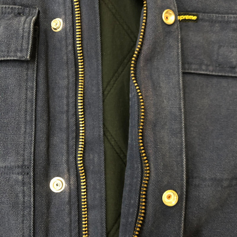 【中古品】【メンズ】 25SS OLD ENGLISH CANVAS WORK JACKET オールドイングリッシュ キャンバス ワークジャケット アウター 149-250731-kk-03-fuzh サイズ：XL カラー：ネイビー 万代Net店