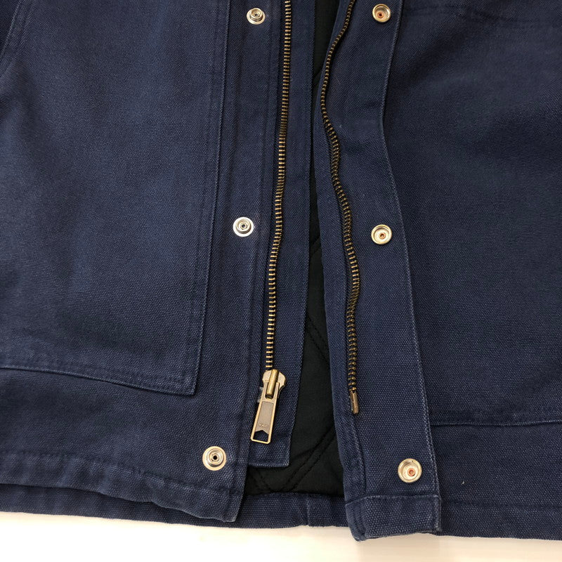 【中古品】【メンズ】 25SS OLD ENGLISH CANVAS WORK JACKET オールドイングリッシュ キャンバス ワークジャケット アウター 149-250731-kk-03-fuzh サイズ：XL カラー：ネイビー 万代Net店