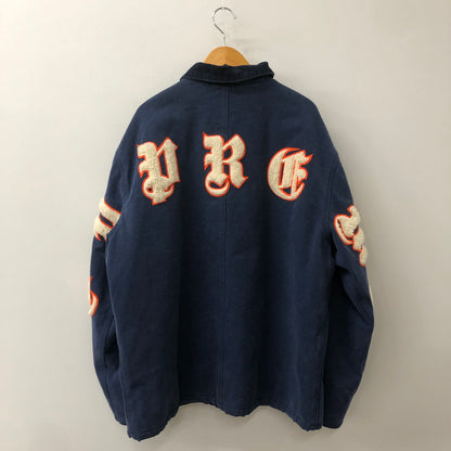 【中古品】【メンズ】 25SS OLD ENGLISH CANVAS WORK JACKET オールドイングリッシュ キャンバス ワークジャケット アウター 149-250731-kk-03-fuzh サイズ：XL カラー：ネイビー 万代Net店