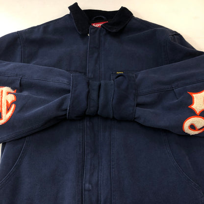【中古品】【メンズ】 25SS OLD ENGLISH CANVAS WORK JACKET オールドイングリッシュ キャンバス ワークジャケット アウター 149-250731-kk-03-fuzh サイズ：XL カラー：ネイビー 万代Net店
