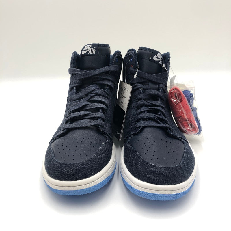 【中古美品】【メンズ】 AIR JORDAN 1 RETRO HIGH FAMILY FOREVER 682781-415 エアジョーダン1 レトロ ハイ ファミリーフォーエバー スニーカー 靴 160-250402-kk-04-tei カラー：OBSIDIAN/WHT-DK PWDR BL-GM RYL 万代Net店
