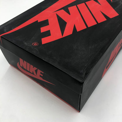 【中古美品】【メンズ】 AIR JORDAN 1 RETRO HIGH OG TRACK RED 555088-112 エアジョーダン1 レトロ ハイ オリジナル 6リングス トラックレッド スニーカー 靴 160-250402-kk-06-tei カラー：SUMMIT WHITE/TRACK RED-BLACK 万代Net店