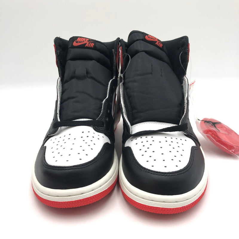 【中古美品】【メンズ】 AIR JORDAN 1 RETRO HIGH OG TRACK RED 555088-112 エアジョーダン1 レトロ ハイ オリジナル 6リングス トラックレッド スニーカー 靴 160-250402-kk-06-tei カラー：SUMMIT WHITE/TRACK RED-BLACK 万代Net店