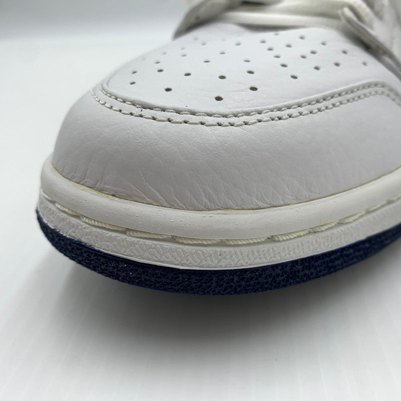 【中古品】【メンズ】 NIKE ナイキ AIR JORDAN 1 RETRO CO.JP WHITE NAVY 2001 136060-111 エアジョーダン1 レトロ ジャパン スニーカー 靴 シューズ 160-260823-ko-12-teih サイズ：27cm カラー：ホワイトネイビー 万代Net店