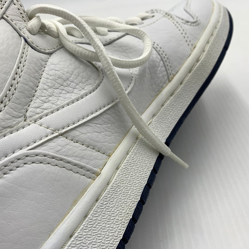 【中古品】【メンズ】 NIKE ナイキ AIR JORDAN 1 RETRO CO.JP WHITE NAVY 2001 136060-111 エアジョーダン1 レトロ ジャパン スニーカー 靴 シューズ 160-260823-ko-12-teih サイズ：27cm カラー：ホワイトネイビー 万代Net店