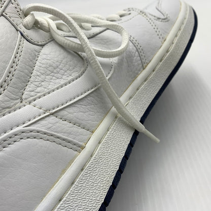 【中古品】【メンズ】 NIKE ナイキ AIR JORDAN 1 RETRO CO.JP WHITE NAVY 2001 136060-111 エアジョーダン1 レトロ ジャパン スニーカー 靴 シューズ 160-260823-ko-12-teih サイズ：27cm カラー：ホワイトネイビー 万代Net店