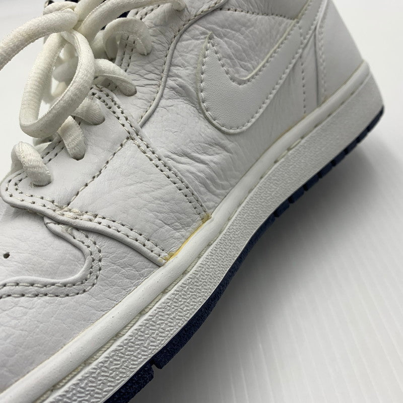 【中古品】【メンズ】 NIKE ナイキ AIR JORDAN 1 RETRO CO.JP WHITE NAVY 2001 136060-111 エアジョーダン1 レトロ ジャパン スニーカー 靴 シューズ 160-260823-ko-12-teih サイズ：27cm カラー：ホワイトネイビー 万代Net店