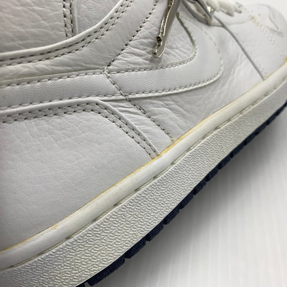 【中古品】【メンズ】 NIKE ナイキ AIR JORDAN 1 RETRO CO.JP WHITE NAVY 2001 136060-111 エアジョーダン1 レトロ ジャパン スニーカー 靴 シューズ 160-260823-ko-12-teih サイズ：27cm カラー：ホワイトネイビー 万代Net店