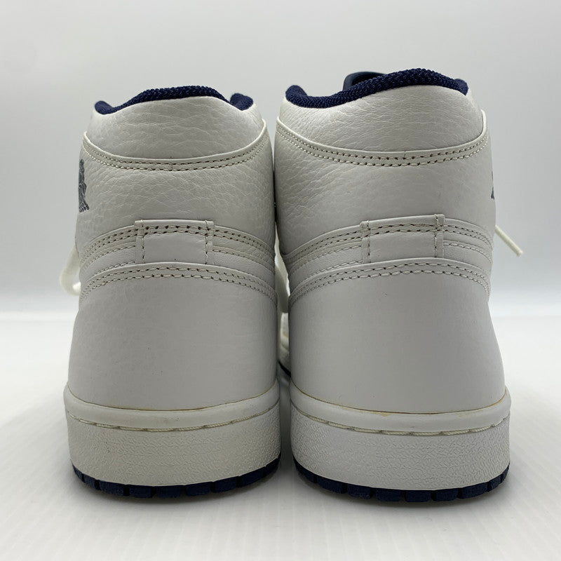 【中古品】【メンズ】 NIKE ナイキ AIR JORDAN 1 RETRO CO.JP WHITE NAVY 2001 136060-111 エアジョーダン1 レトロ ジャパン スニーカー 靴 シューズ 160-260823-ko-12-teih サイズ：27cm カラー：ホワイトネイビー 万代Net店