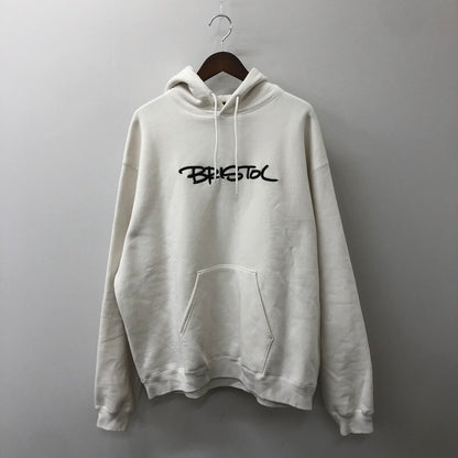 【中古品】【メンズ】 F.C.R.B. エフシーアールビー 24AW EMBROIDERY TAGGING LOOSE FIT SWEAT HOODIE FCRB-242095 エンブロイダリー タギング ルーズフィット スウェットパーカー 142-250330-kk-15-fuz サイズ：L カラー：ホワイト 万代Net店