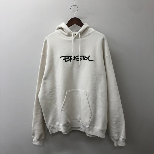 【中古品】【メンズ】 F.C.R.B. エフシーアールビー 24AW EMBROIDERY TAGGING LOOSE FIT SWEAT HOODIE FCRB-242095 エンブロイダリー タギング ルーズフィット スウェットパーカー 142-250330-kk-15-fuz サイズ：L カラー：ホワイト 万代Net店